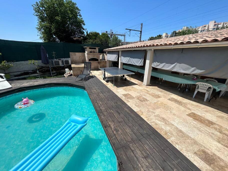 Maison Avec Piscine Marseille Extérieur photo